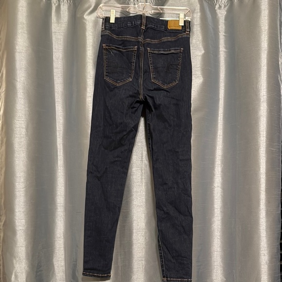American Eagle Outfitters Blue Jeggings Sleek Fit - Picture 3 of 9